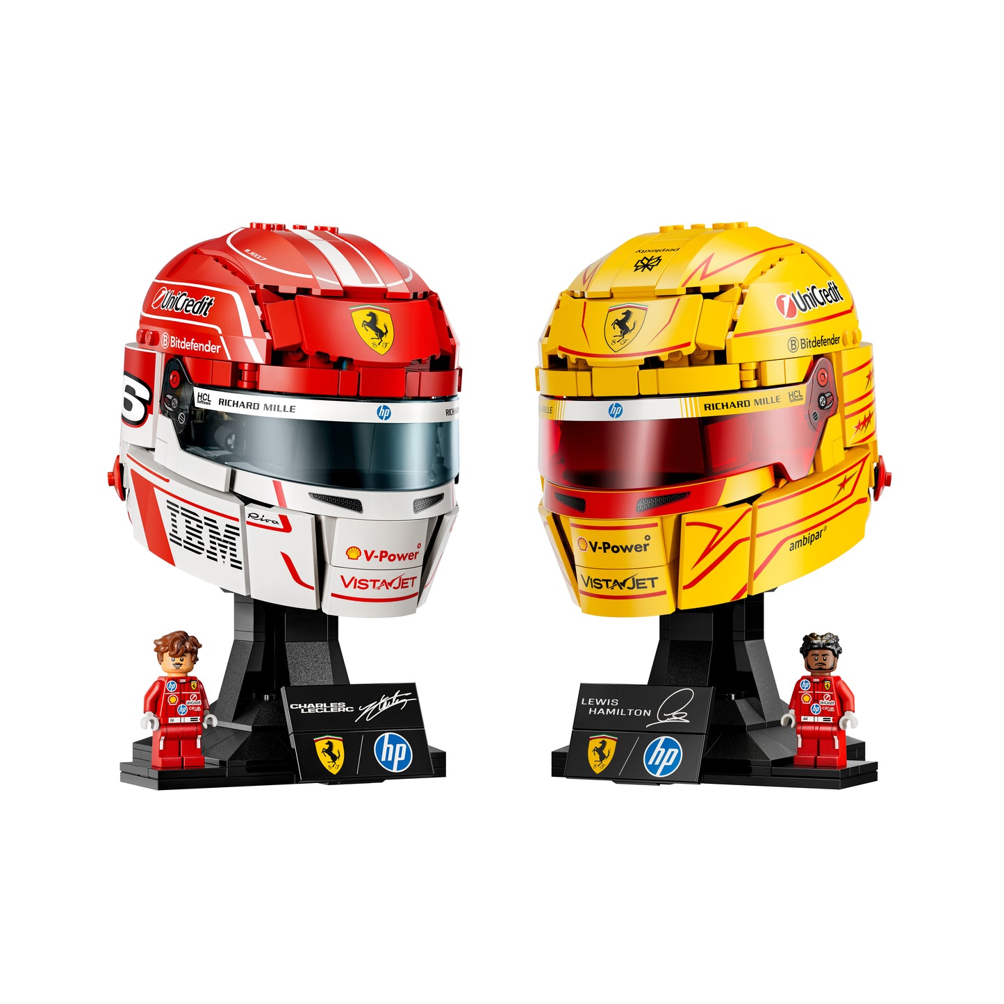 The LEGO® Group Ferrari Helmet Bundle