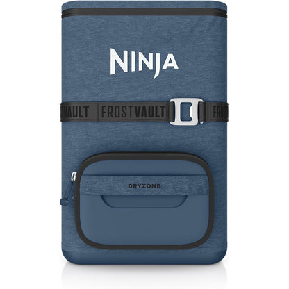 Ninja Outdoor FrostVault Go 24-Can Backpack Soft Cooler with Cold Dry Zone