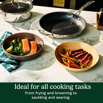 Cuisinart 6-Piece FusionPlus™ Nonstick Stainless Skillet Set