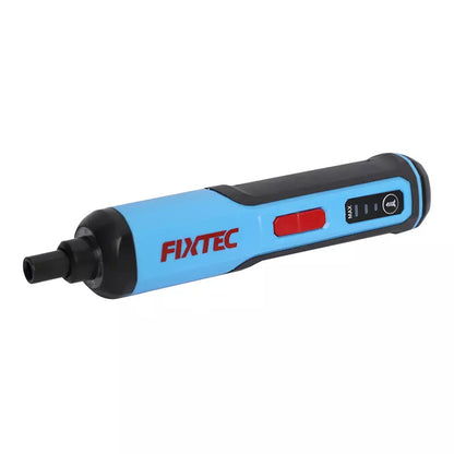 FIXTEC Tools 4V Lithium-Ion Cordless Screwdriver Kit & 26-Pieces Accys, USB