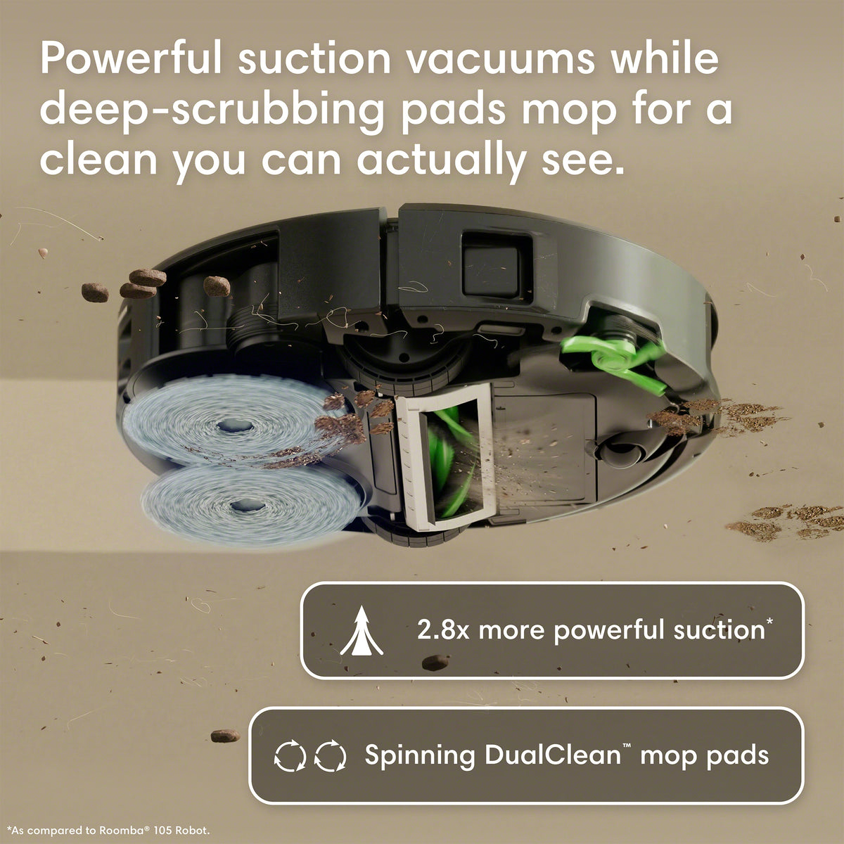 iRobot Roomba® Plus 415 Combo robot + AutoWash dock