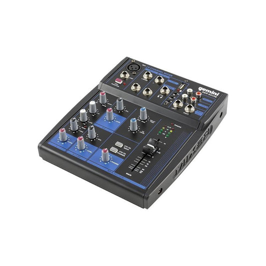 Gemini GEM-05USB 5-Channel Bluetooth Audio Mixer with USB