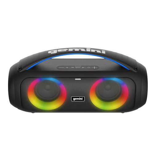 Gemini GGO-230L Portable Bluetooth Party Speaker with LED Lighting