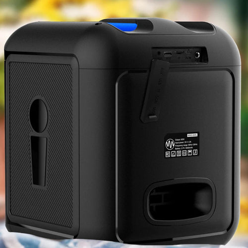 Gemini GGO-650L 100W Portable Bluetooth Karaoke Party Speaker with LED Lights