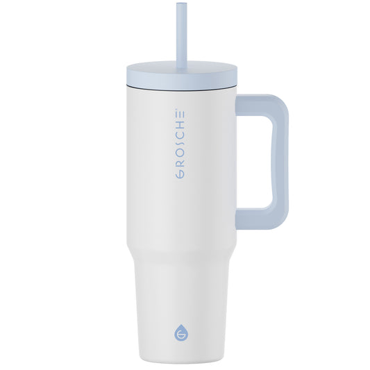 GROSCHE ASPEN Insulated Tumbler with Handle, Straw Tumbler - 40oz