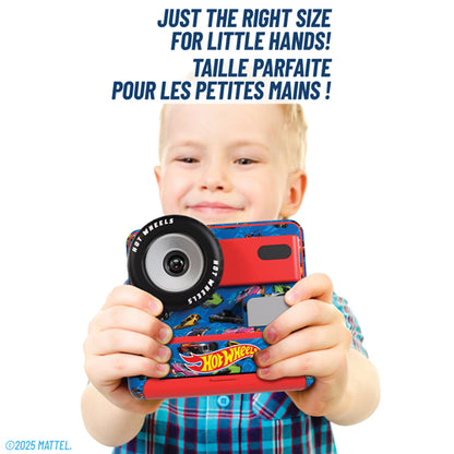 iQ Hot Wheels - 18MP Instant Print Camera with 1080p Video and 2.4" Full View Screen