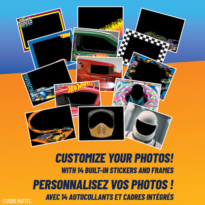 iQ Hot Wheels - 18MP Instant Print Camera with 1080p Video and 2.4" Full View Screen