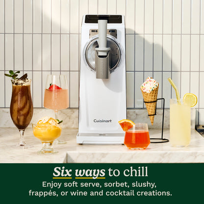 Cuisinart 6-in-1 Slushy & Soft-Serve Maker