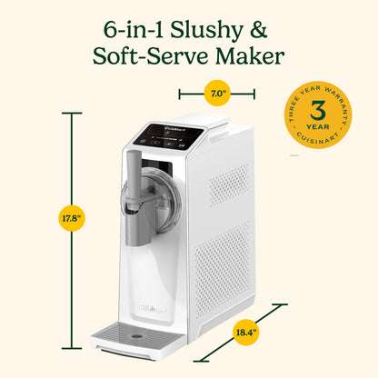 Cuisinart 6-in-1 Slushy & Soft-Serve Maker