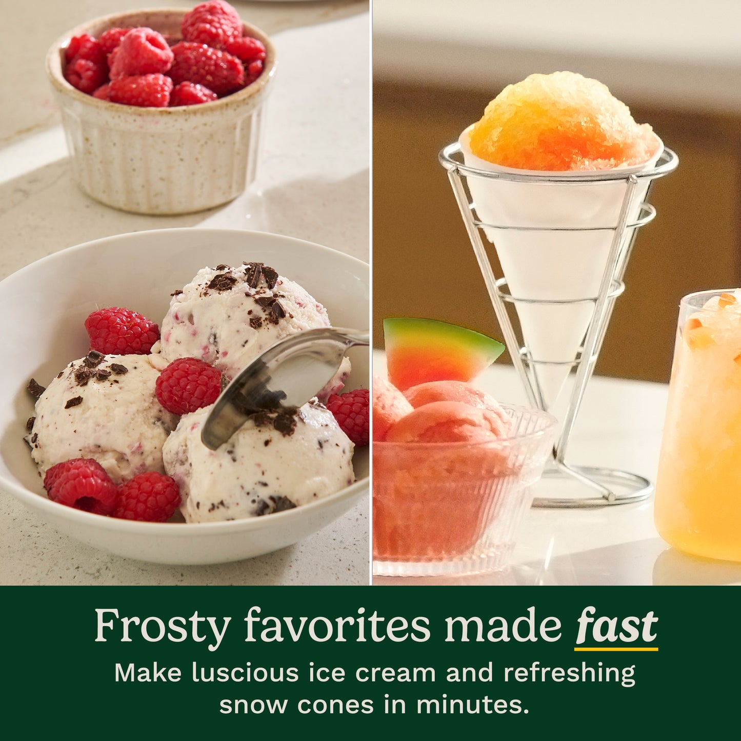 Cuisinart Cool Combo Ice Cream Maker and Snow Cone Machine