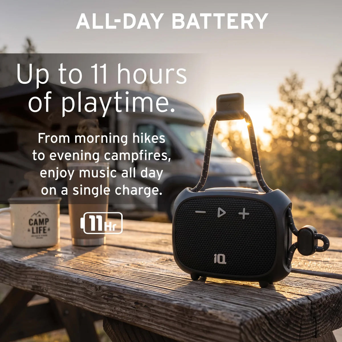 iQ Wave Go Outdoor Portable Speaker