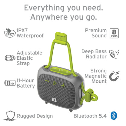 iQ Wave Go Outdoor Portable Speaker