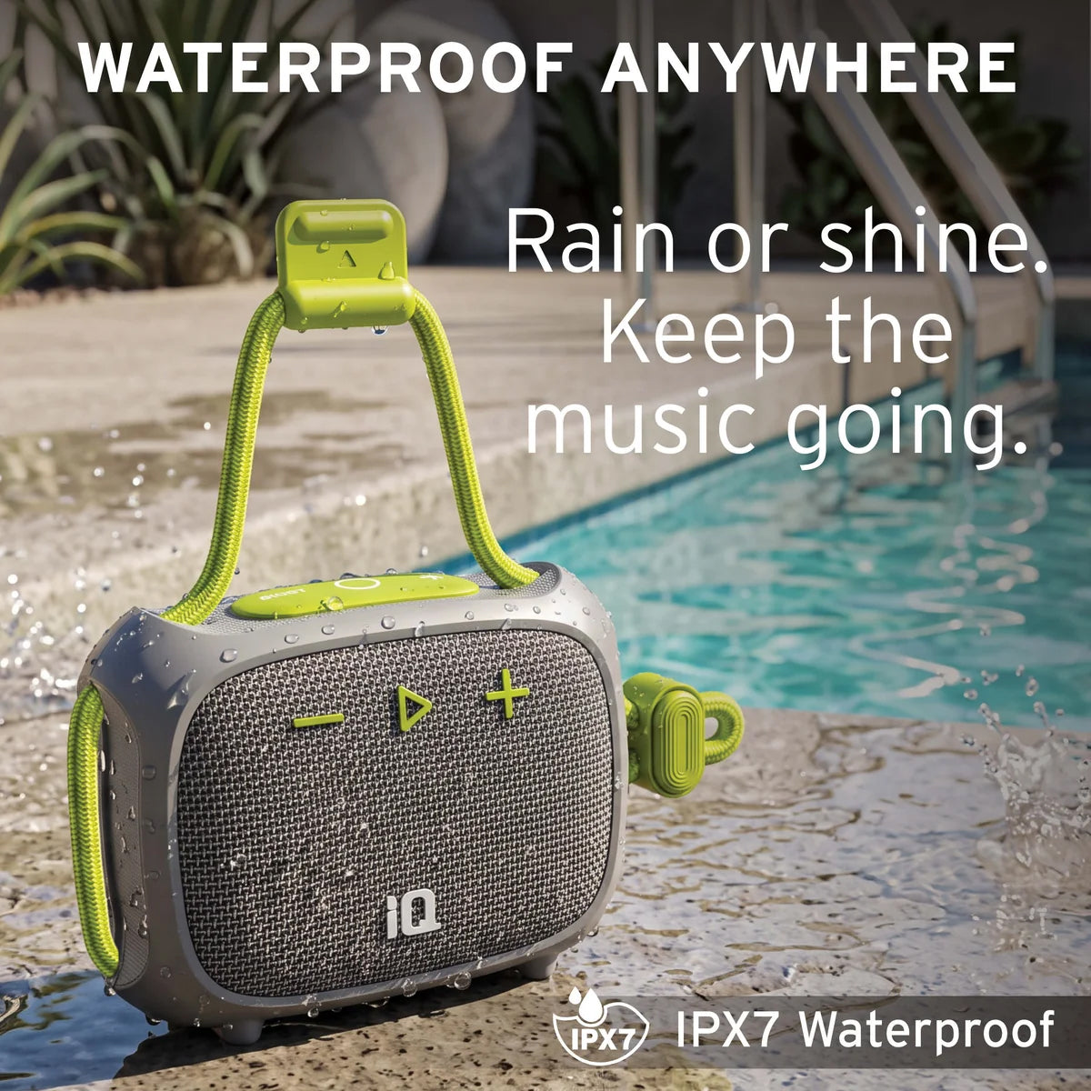 iQ Wave Go Outdoor Portable Speaker