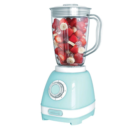 Brentwood 2-Speed Retro Blender with 50 Ounce Plastic Jar