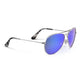Silver/Blue