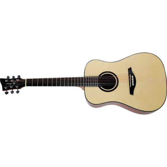 Jay Turser JTA53‑LH‑SN 3/4 Size Left-Handed Dreadnought Acoustic Guitar