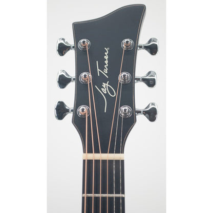 Jay Turser JTA54F-LX-BLACK Folk Acoustic Guitar