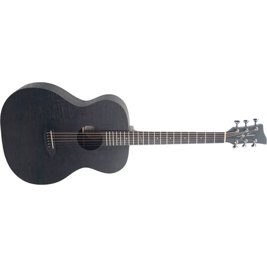 Jay Turser JTA54F-LX-BLACK Folk Acoustic Guitar