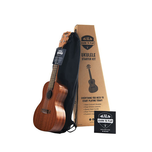 Kala Learn To Play Ukulele Concert Starter Kit
