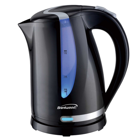 Brentwood 1100W 1.7L BPA Free Cordless Electric Kettle