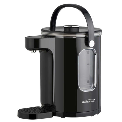 Brentwood 3-Liter 1100w Digital Glass Instant Hot Water Dispenser with Tea Infuser