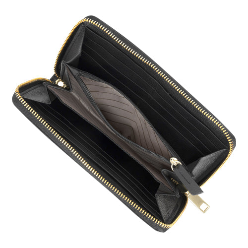Champs Gala - Leather Zip-Clutch Wallet