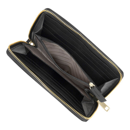 Champs Gala - Leather Zip-Clutch Wallet