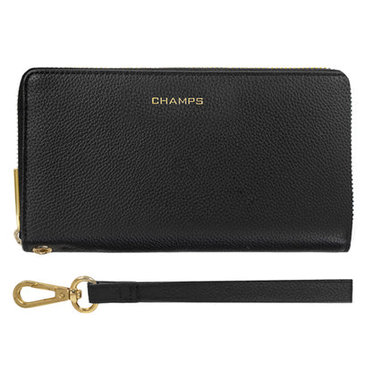 Champs Gala - Leather Zip-Clutch Wallet