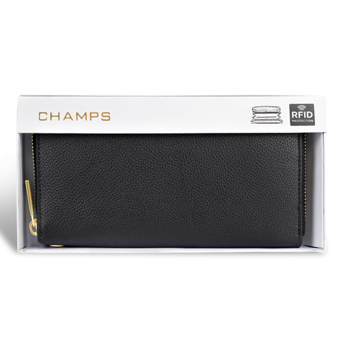 Champs Gala - Leather Zip-Clutch Wallet