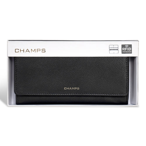 Champs Gala - Leather Flap-Clutch Wallet