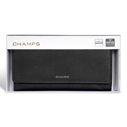 Champs Gala - Leather Flap-Clutch Wallet