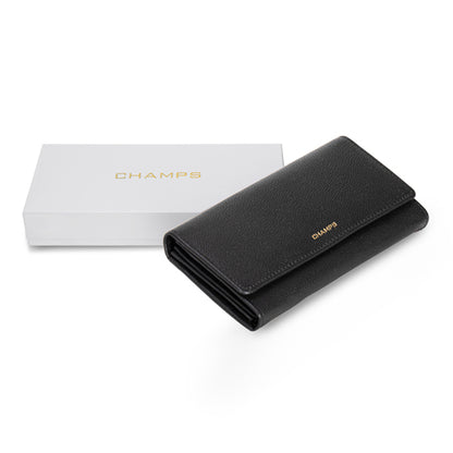 Champs Gala - Leather Flap-Clutch Wallet