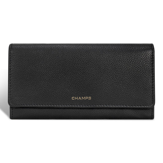 Champs Gala - Leather Flap-Clutch Wallet