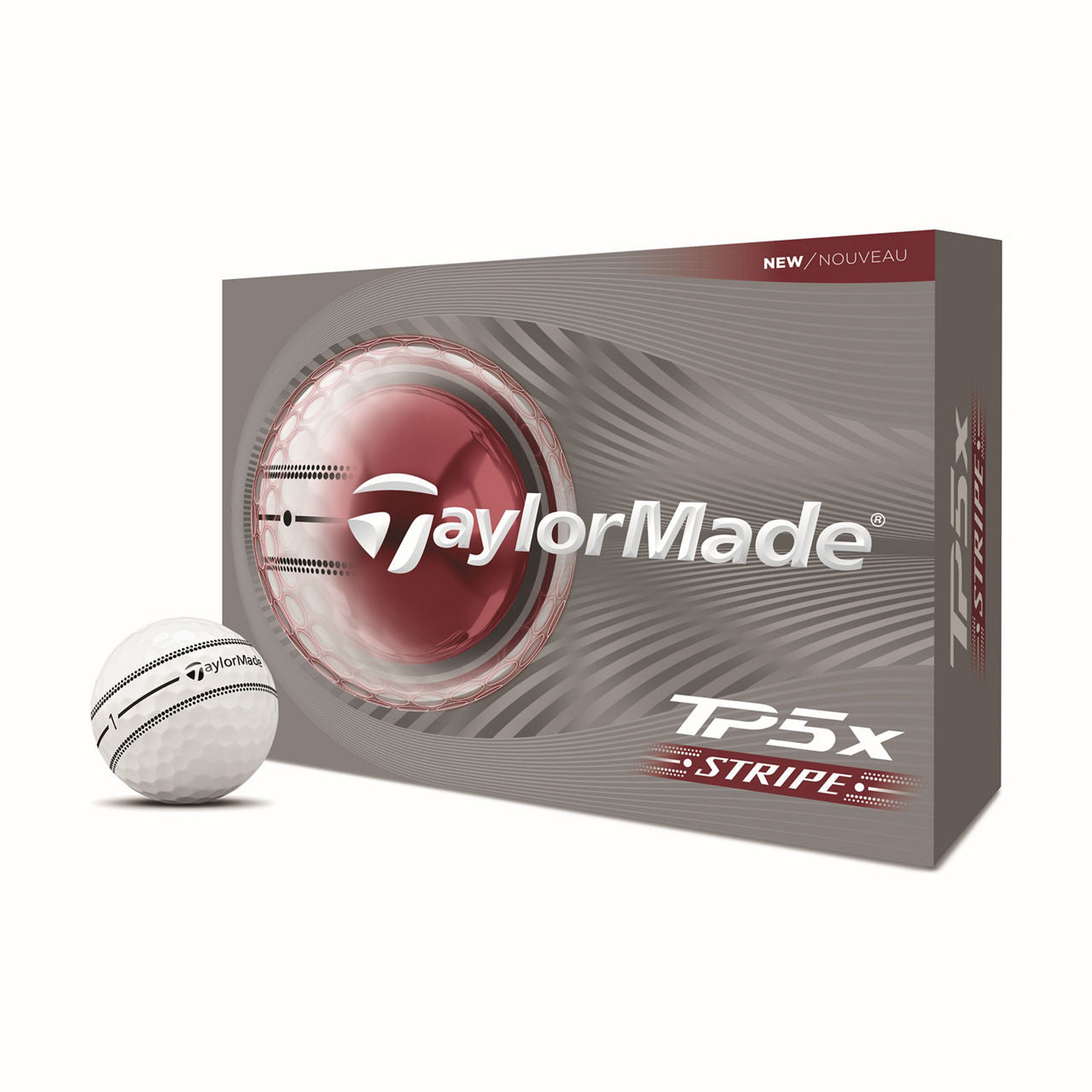 TaylorMade TP5X Stripe Golf Balls