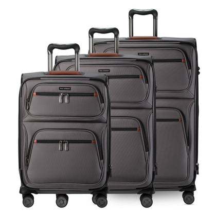Ricardo Beverly Hills Montecito 3.0 Softside 3 Piece Luggage Set
