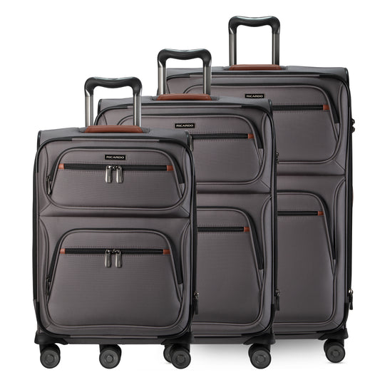 Ricardo Beverly Hills Montecito 3.0 Softside 3 Piece Luggage Set