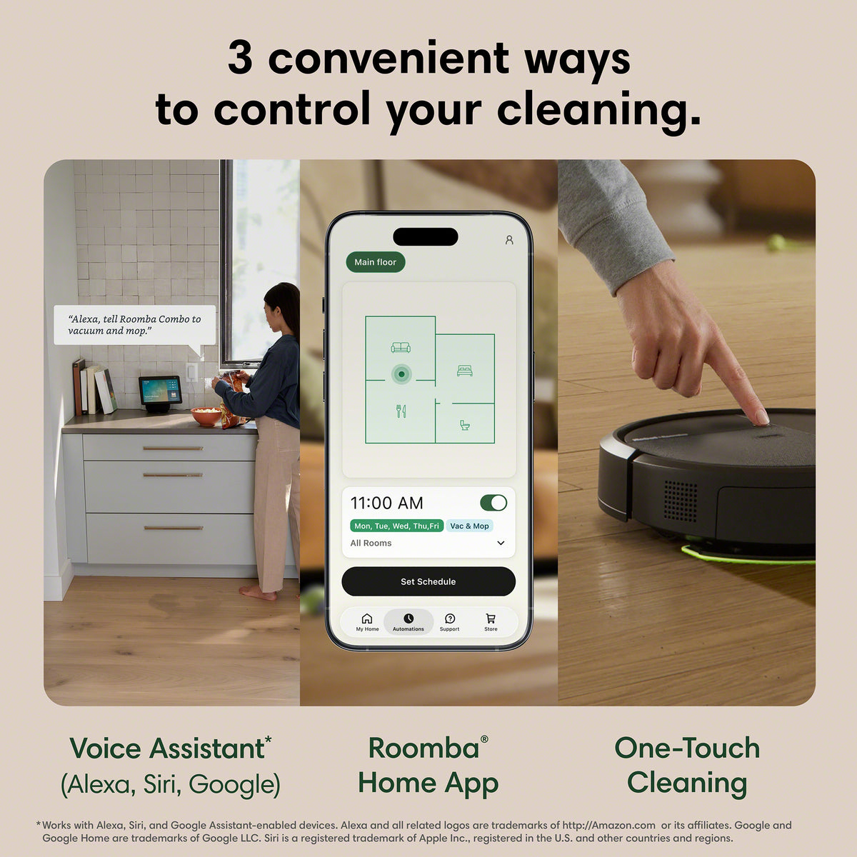 iRobot Roomba® Plus 515 Combo Robot + Auto Wash Dock