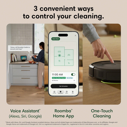 iRobot Roomba® Plus 515 Combo Robot + Auto Wash Dock