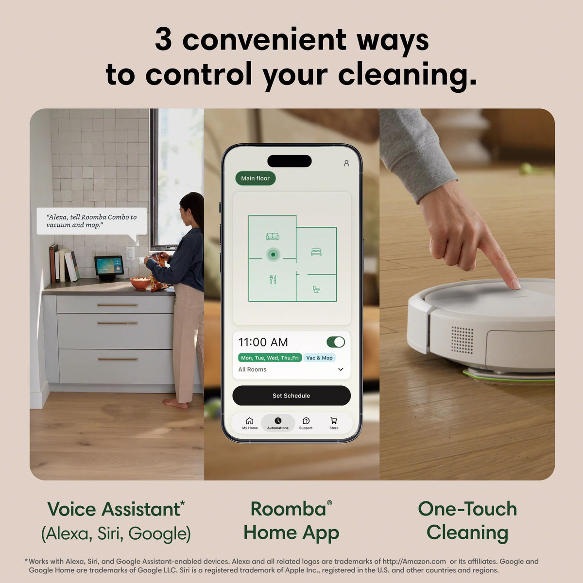 iRobot Roomba® Plus 515 Combo Robot + Auto Wash Dock