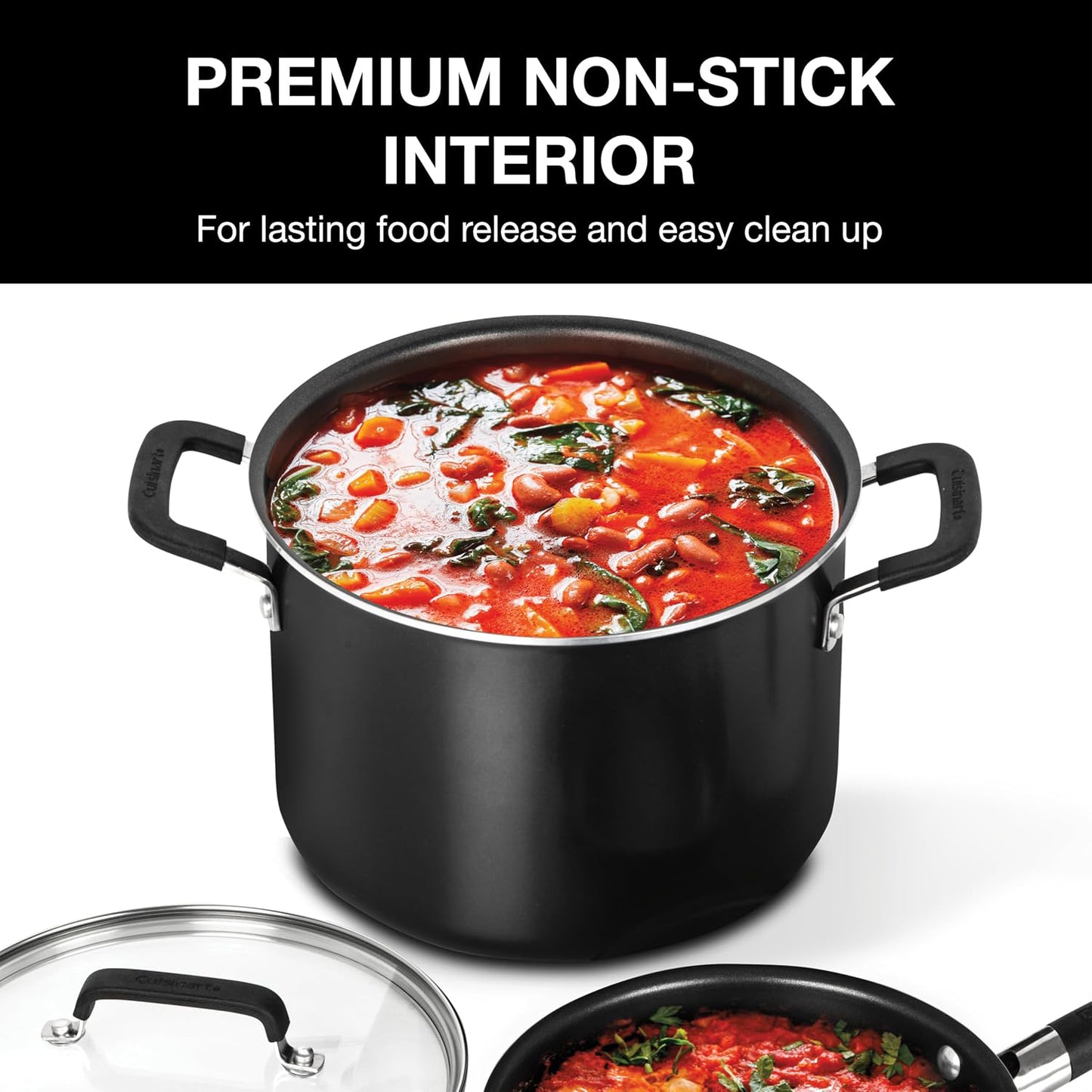 Cuisinart 11-Piece Nesting Non-Stick Cookware Set