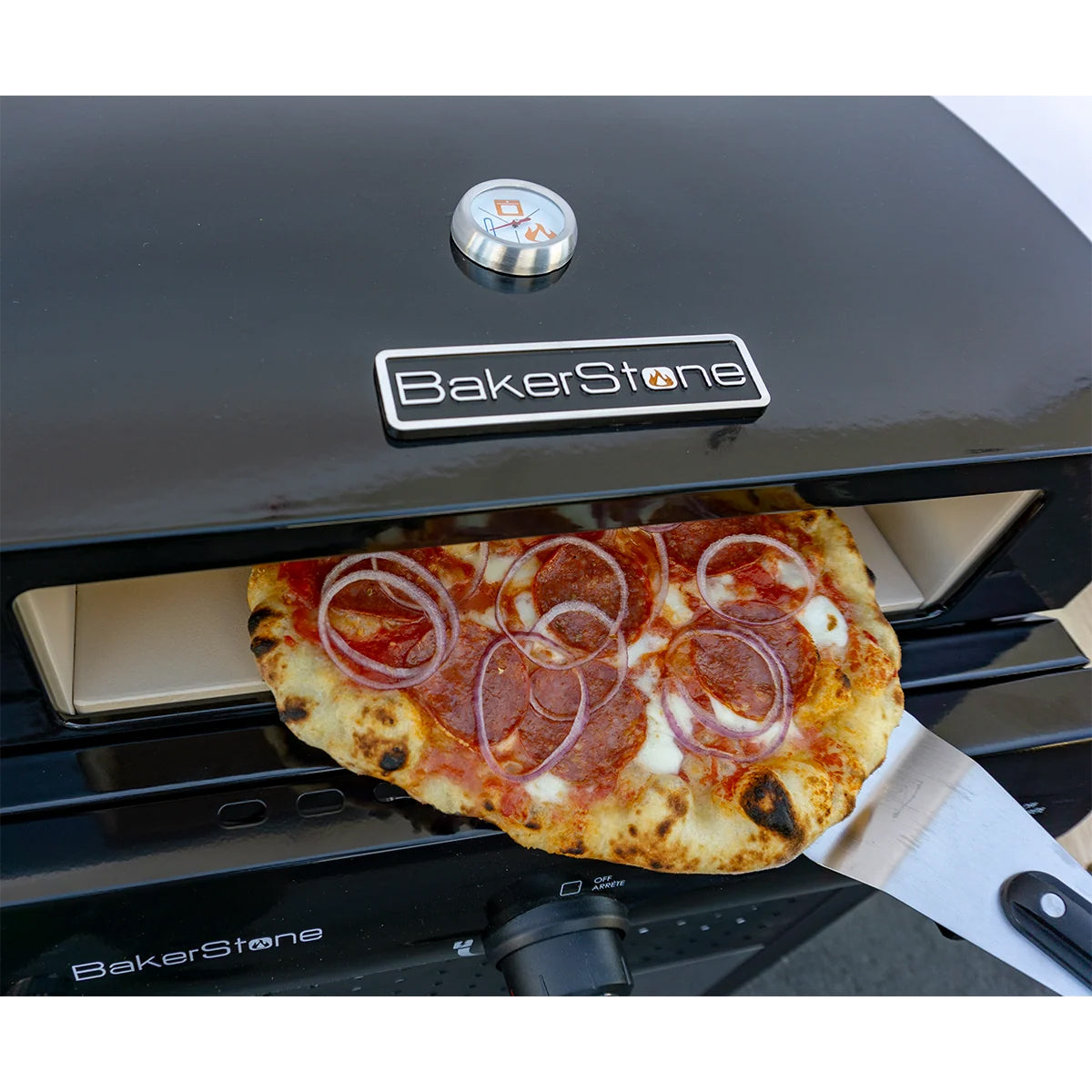 BakerStone Original Series Portable Gas Pizza Oven and Griddle Combo