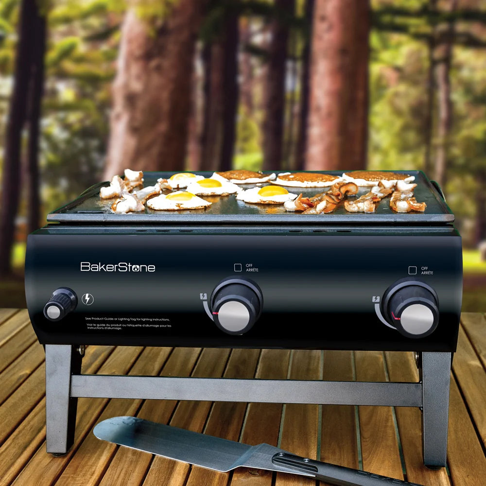 BakerStone Original Series Portable Gas Pizza Oven and Griddle Combo