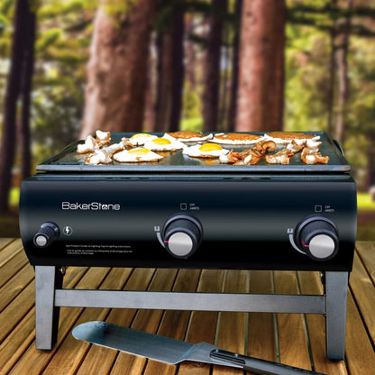 BakerStone Original Series Portable Gas Pizza Oven and Griddle Combo