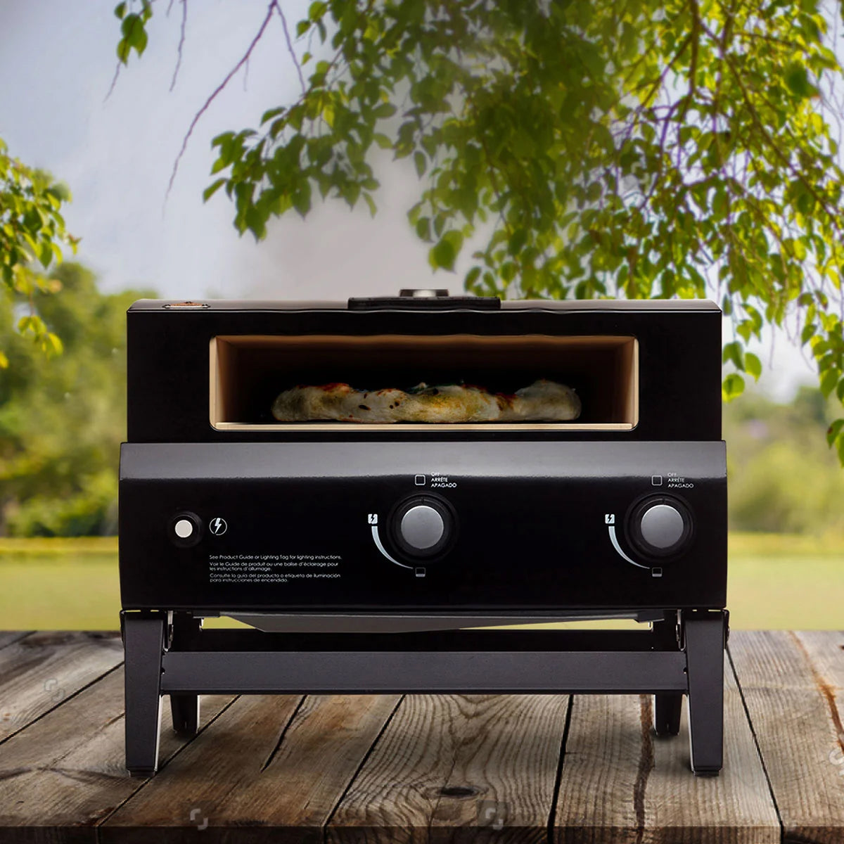 BakerStone Original Series Portable Gas Pizza Oven and Griddle Combo