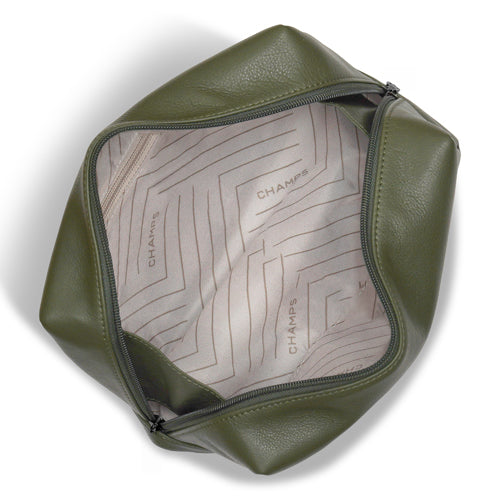 Champs Onyx - Leather Toiletry Bag