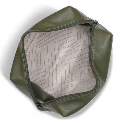 Champs Onyx - Leather Toiletry Bag