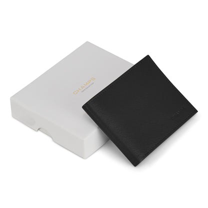 Champs Onyx - Leather Bi-Fold Wallet