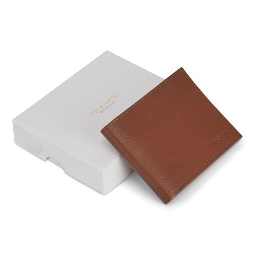 Champs Onyx - Leather Bi-Fold Wallet