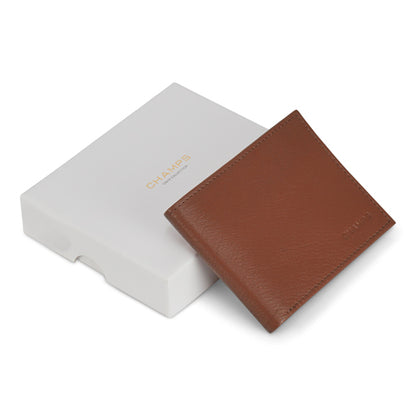 Champs Onyx - Leather Bi-Fold Wallet
