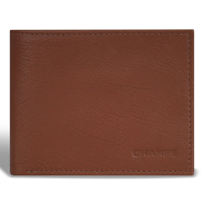 Champs Onyx - Leather Bi-Fold Wallet
